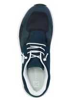 Rieker sneakers met elastische decoratieve vetersluiting 