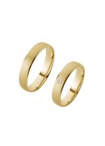 Elegante trouwring in goud 