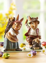 Nostalgisch koppel konijntjes 