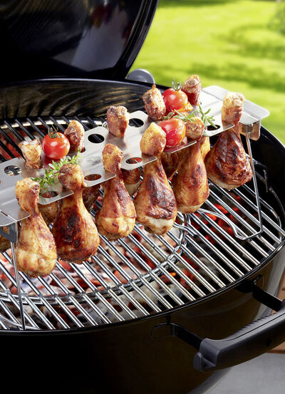 Gefu kippenpootjeshouder van hoogwaardig roestvrij staal 