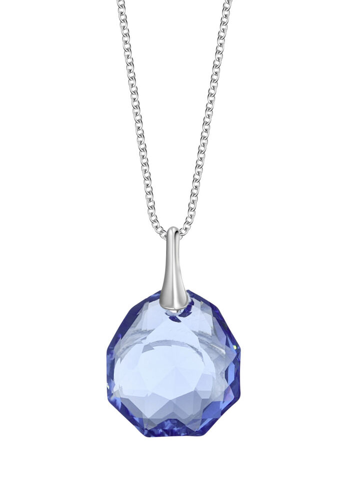 Hanger met Swarovski® kristal en ankerketting 