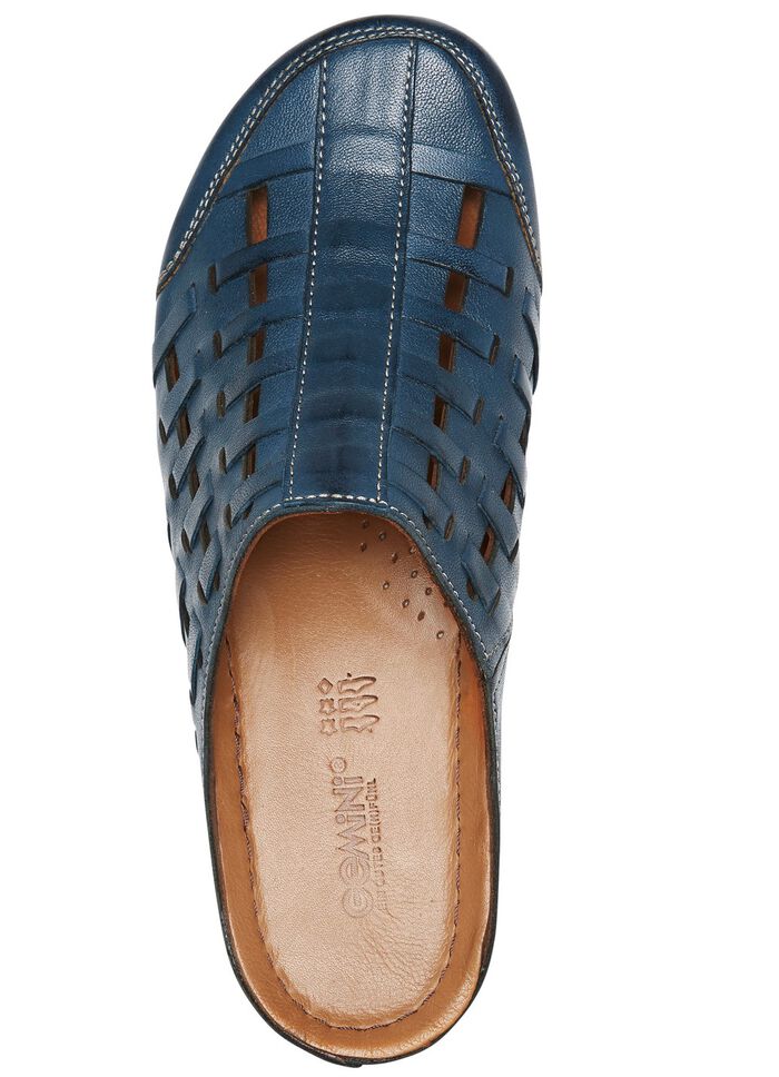 Gemini, zomerklompen voor dames, breedte G, met elastische band MARIENE