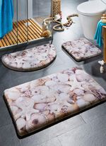 Dromerige badkamerset met lintrand 