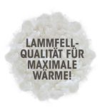 Pluche pantoffels in su&egrave;delook BEIGE