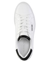 Peter Kaiser vetersneakers van nappaleer 