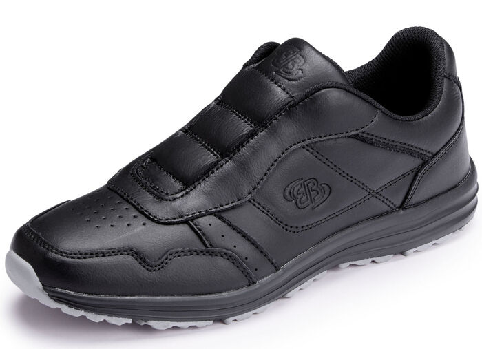 Slippers met comfortabele vulling ZWART