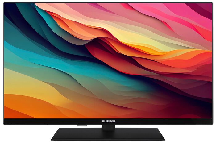 LED-TV &ldquo;Telefunken&rdquo; in Full HD ZWART