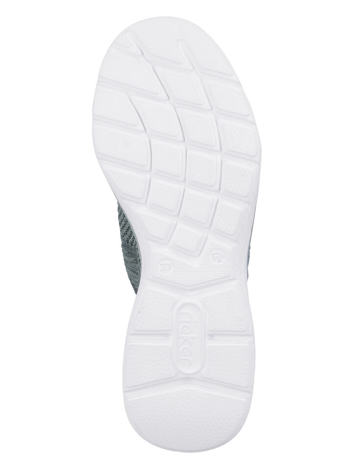 Rieker, lichtgewicht damessneakers, breedte G, met MemoSoft textiel binnenzool MUNT
