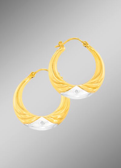 Eenvoudige gouden creolen 