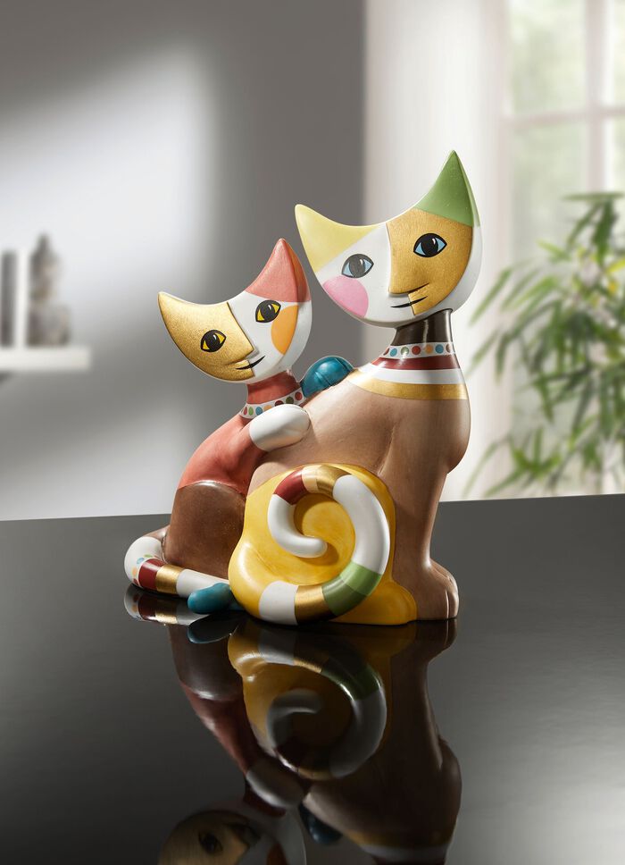 Paar katten uit de collectie Rosina Wachtmeister 