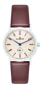 Tijdloos mooi quartz dameshorloge van Dugena 