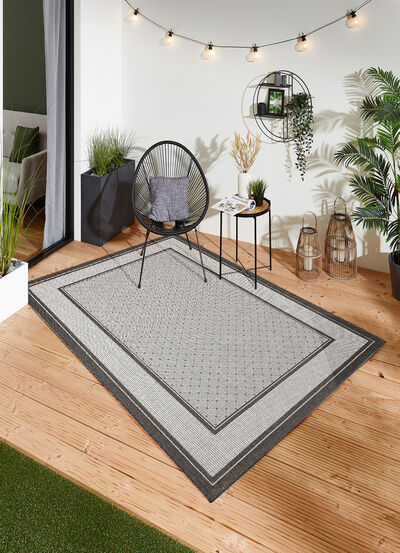 Sisal-look vloerkleden voor binnen en buiten 