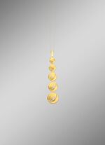 Moderne hanger met zirkonia 