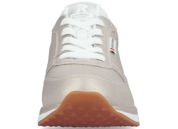 Rieker sneakers met MemoSoft textiel voetbed GOUDBEIGE