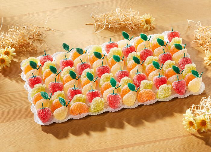 Amusettes geleivruchten 