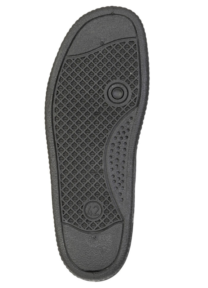 Klassieke herenmuiltjes met anatomisch gevormd voetbed SCHWARZ-BURGUND