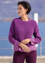 Trui met slimme contrasten 