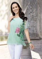 Tuniek met bloemenprint 