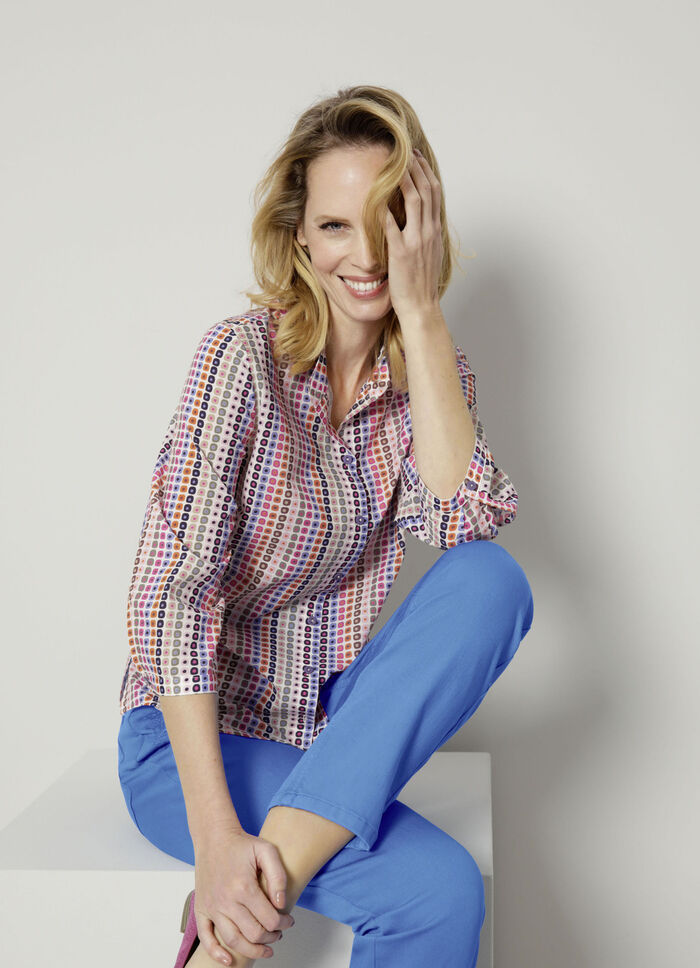 Blouse met grafische print 