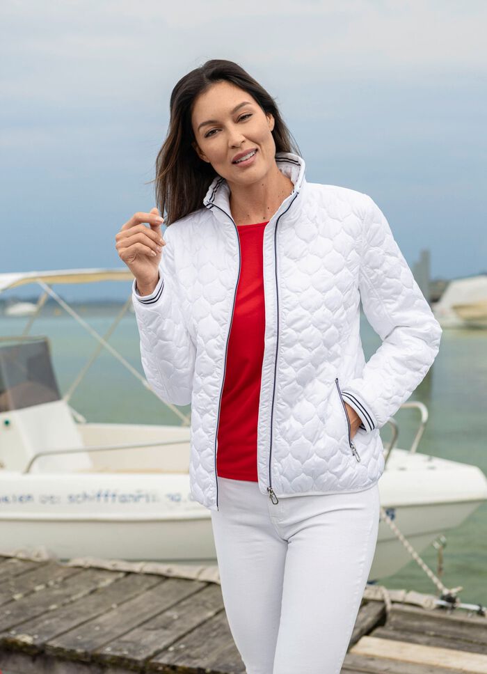 Jas met uienquilting 