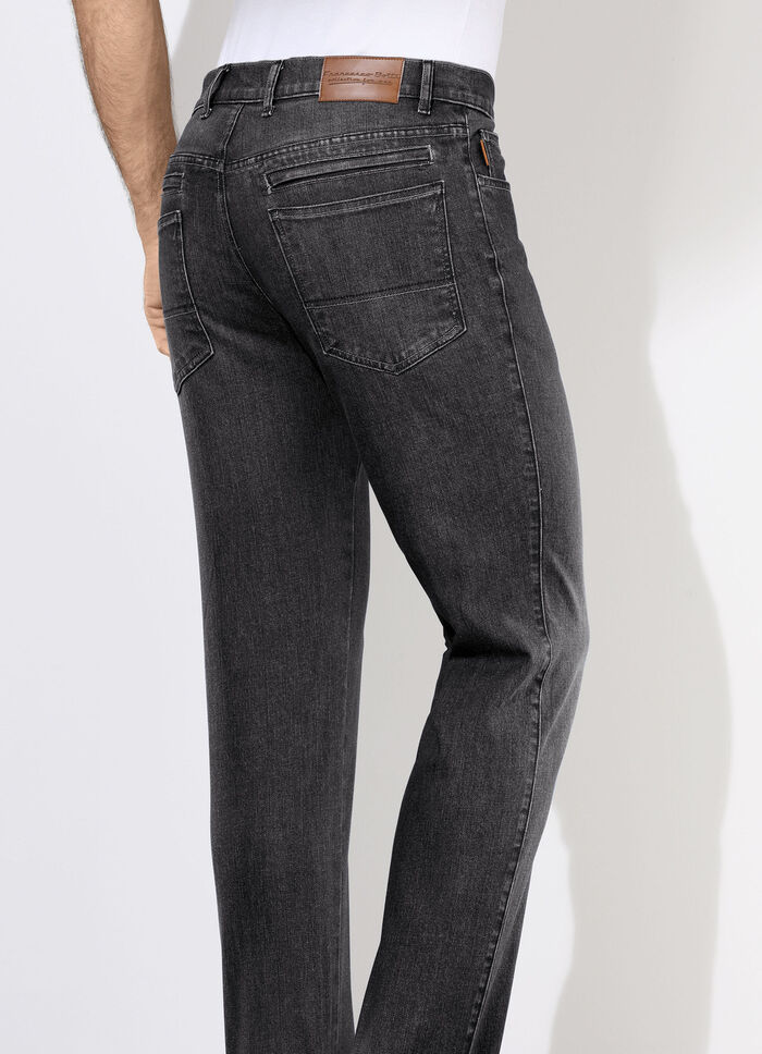Jeans van "Francesco Botti" in 3 kleuren ANTHRAZIT