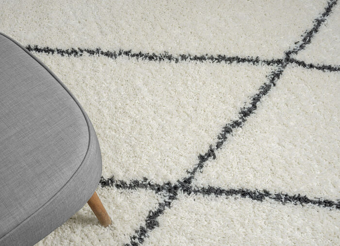 Fantastisch donzige, ruige bruggen, galerijen en tapijten CREME