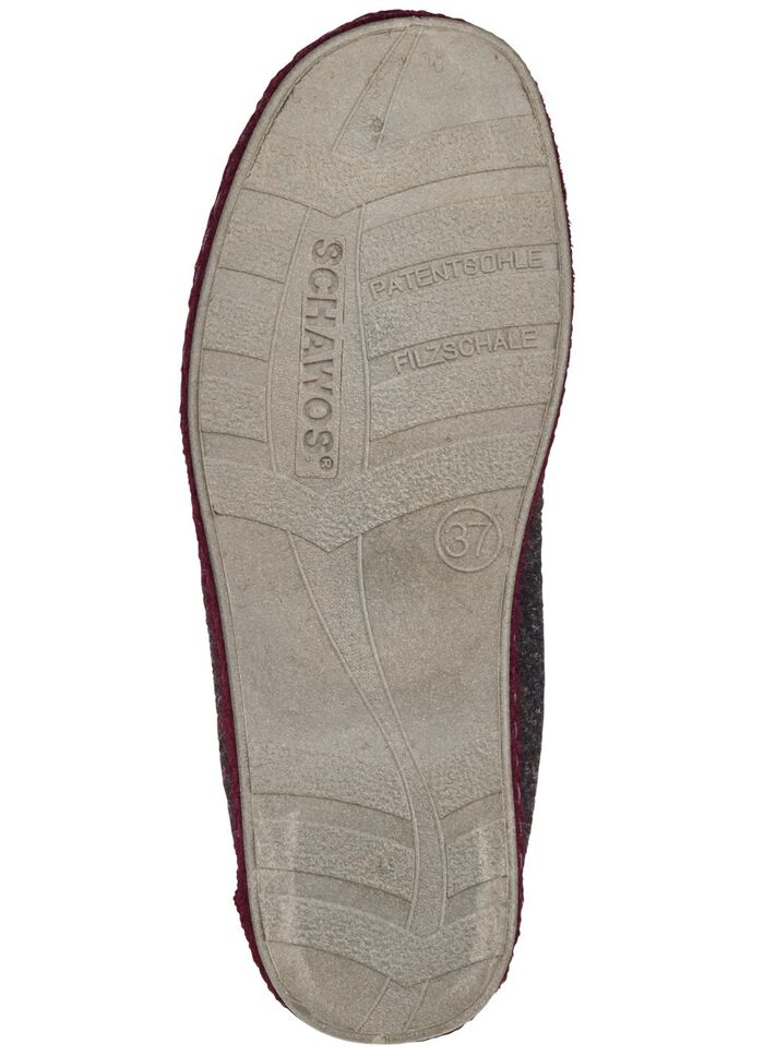 Ademende damespantoffels met klittenbandsluiting 