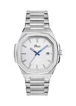 Quartz herenhorloge van roestvrij staal 