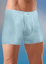 Vierpack onderbroeken van fijne jersey, met gulp 