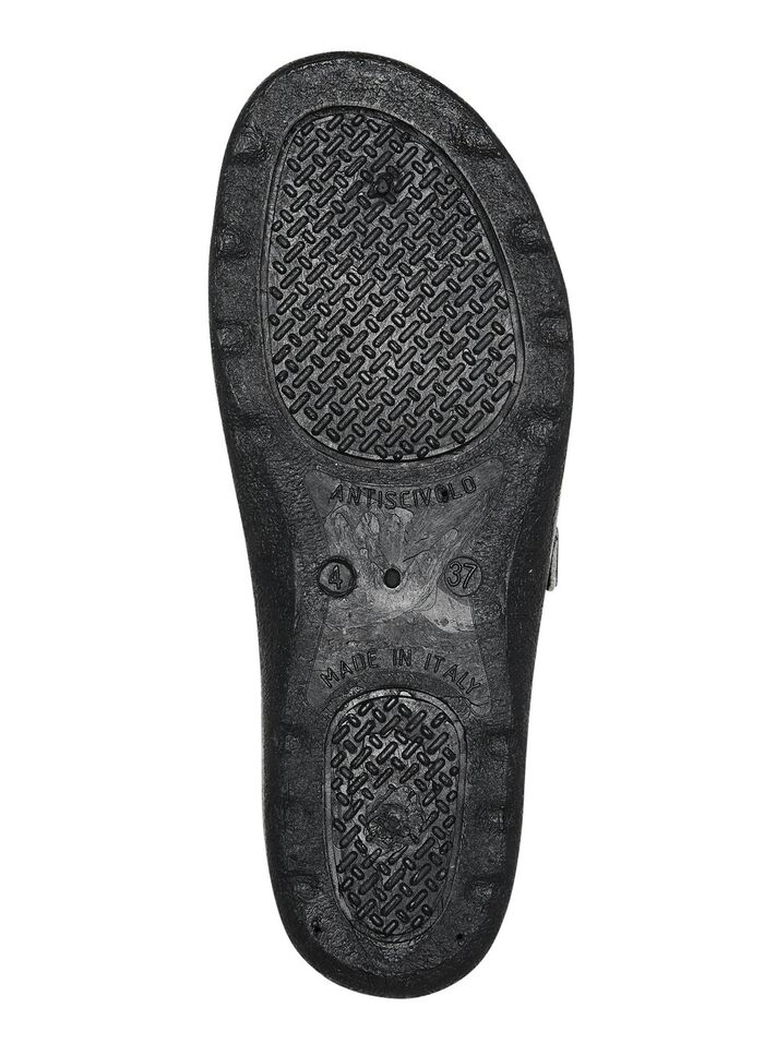 Tweepack klassieke damesmuiltjes, breedte H, met klittenbandsluiting 