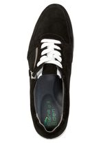 ELENA EDEN, comfortabele damessneakers, breedte G, met uitneembaar voetbed ZWART