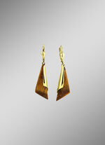 Oorbellen goud 375/- 