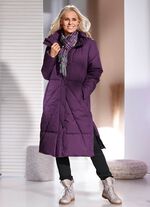 Functionele jas met opbergbare capuchon AMETHIST