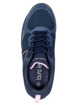 LAURA KENT, trendy damesschoenen op blote voeten, met uitneembaar voetbed MARINEBLAUW