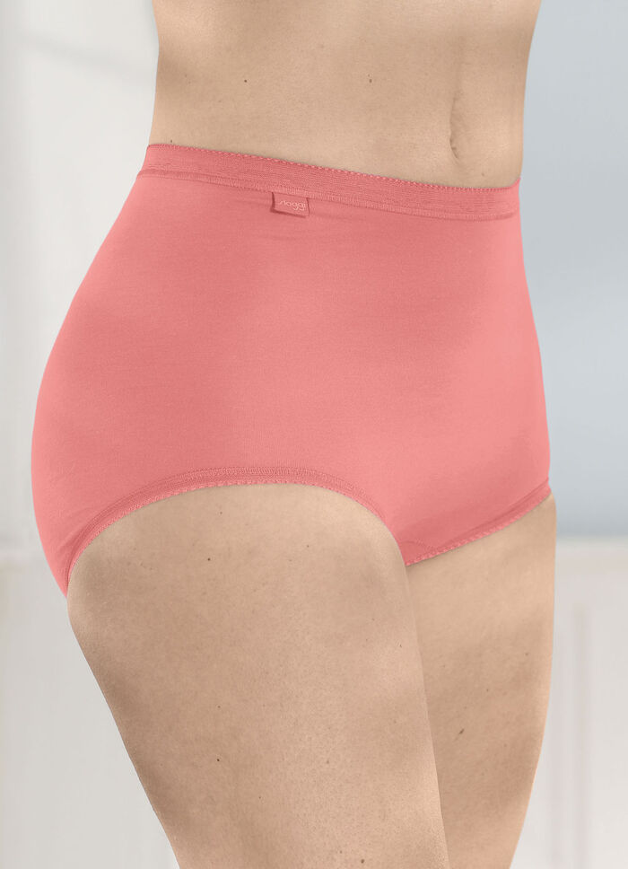 Sloggi vierpack slips met elastische boorden 