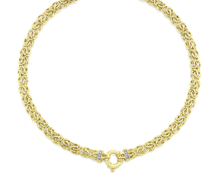 Prince of Wales-ketting met diamanten 