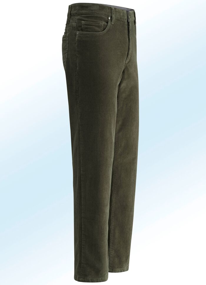 Thermische corduroy broek in 3 kleuren 