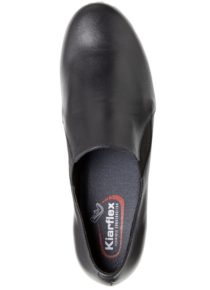 ELENA EDEN, elegante dames trotteur, breedte G, met uitneembaar voetbed ZWART