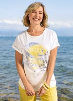 Shirt met bordversiering 