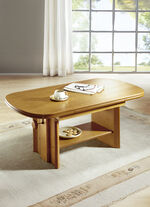 Salontafel, uitschuifbaar en in hoogte verstelbaar 