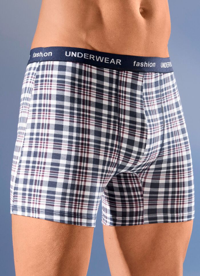 Set van vier broeken met elastische tailleband 