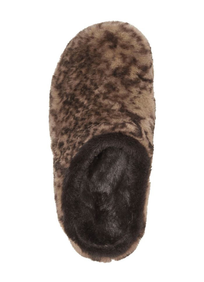 Laurina pantoffels van zeer gezellig pluche materiaal 