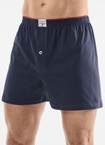 Driepack boxershorts van biologisch katoen 3X MARINEBLAUW