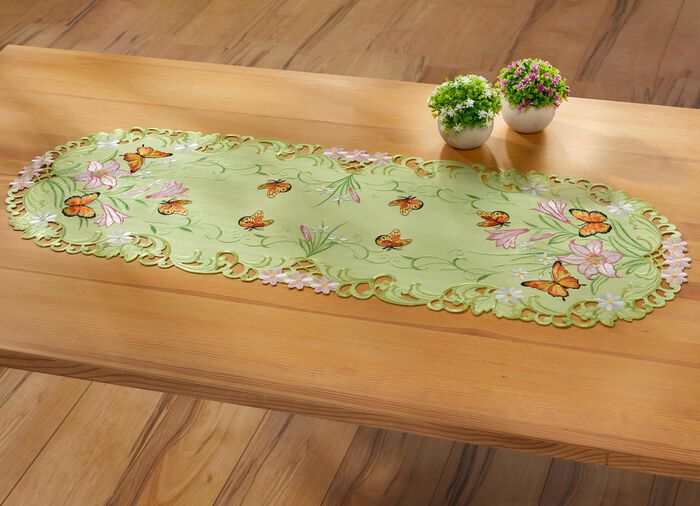 Tafel- en kamerdecoratie in lentestijl 