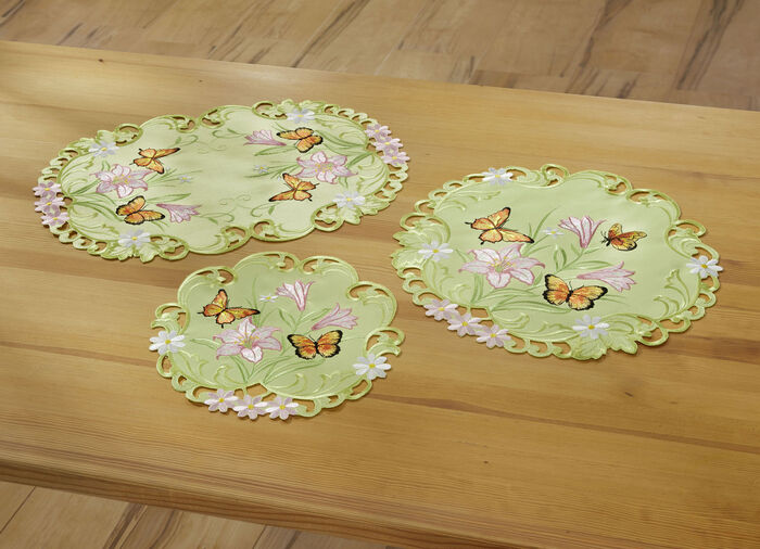 Tafel- en kamerdecoratie in lentestijl GROEN-MULTICOLOR