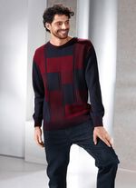 Ronde hals trui in 2 kleuren 