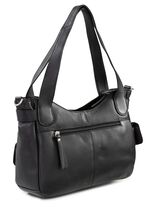 Laurina tas van volledig rundleer in nappaleer 