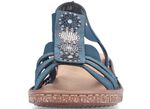 Rieker sandaal met strass steentjes JEANSBLAUW