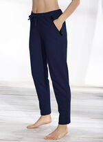Broek met comfortabele elastische tailleband MARINE