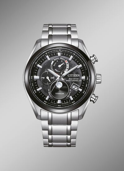 Radiogestuurd solar herenhorloge Citizen BY1018-80E 